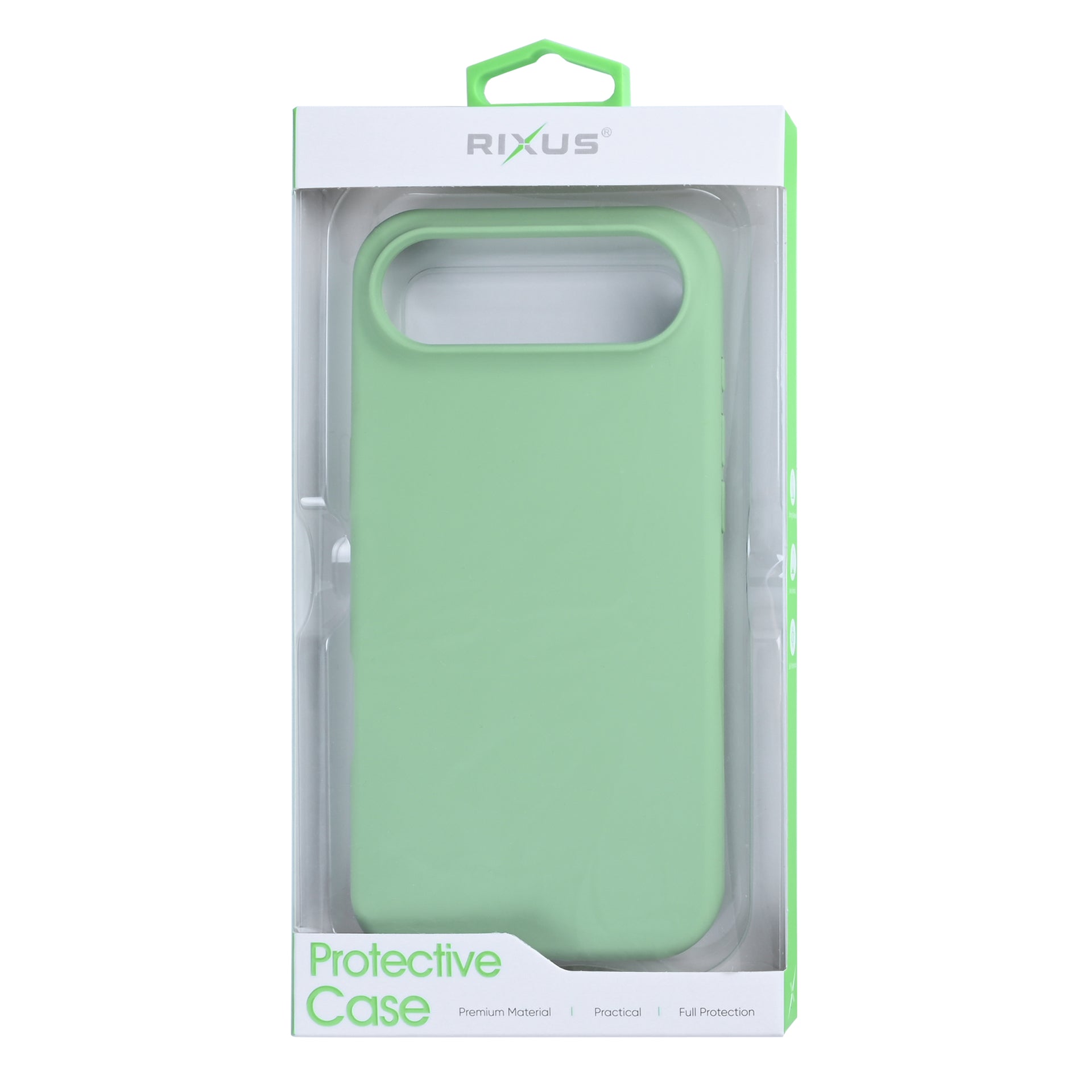 Rixus Soft TPU Phone Case With MagSafe Compatible For Apple iPhone 17 Air Matcha