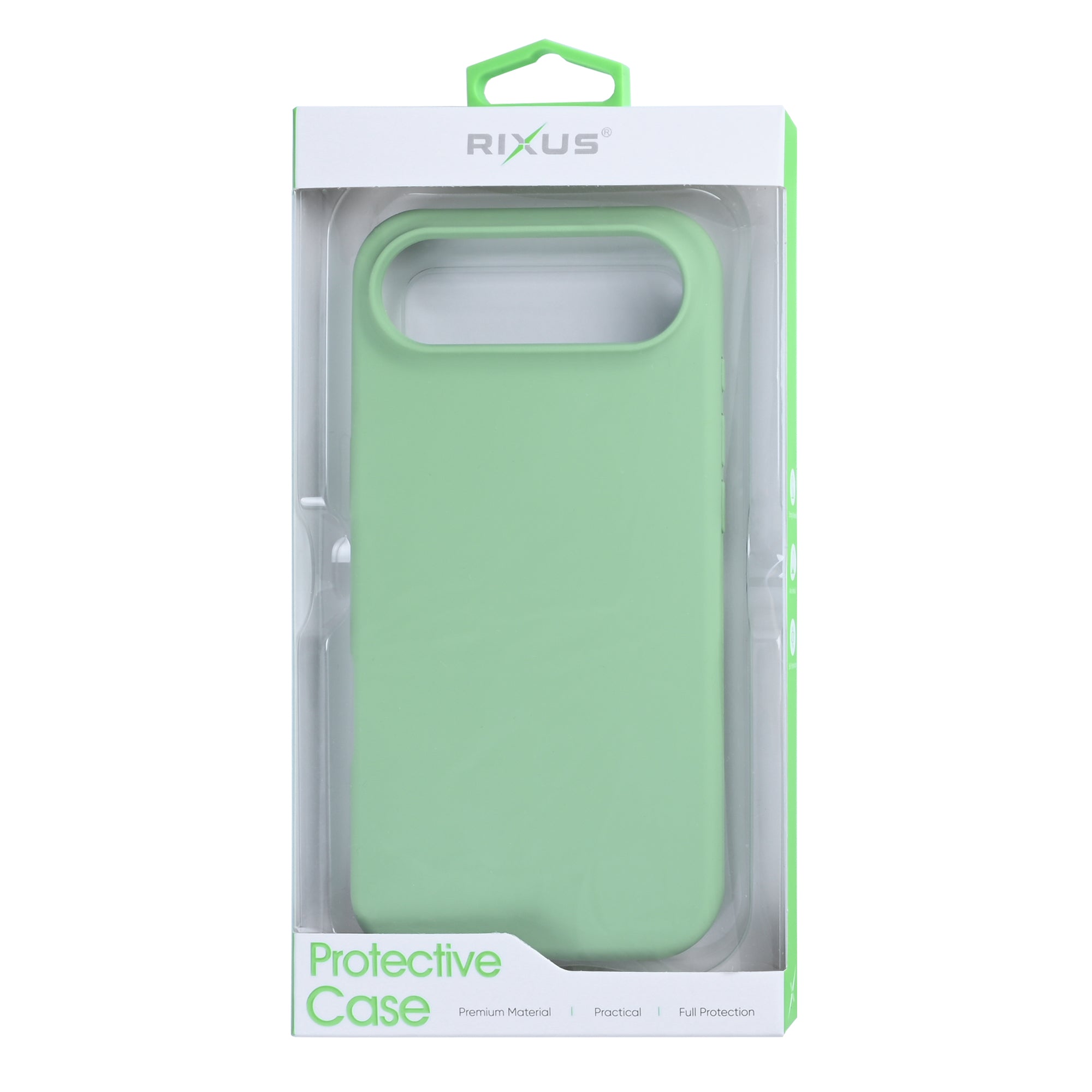 Rixus Soft TPU Phone Case With MagSafe Compatible For Apple iPhone 17 Air Matcha