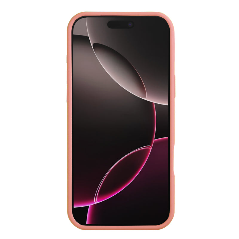 Rixus Soft TPU Phone Case With MagSafe For iPhone 17 Pro Max Pink