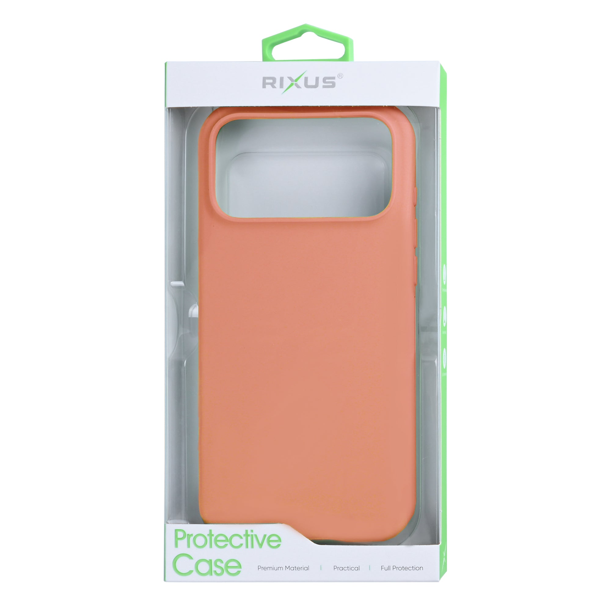 Rixus Soft TPU Phone Case With MagSafe Compatible For Apple iPhone 17 Pro Max Pink
