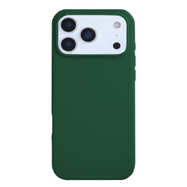 Rixus Soft TPU Phone Case With MagSafe Compatible For Apple iPhone 17 Pro Max Dark Green