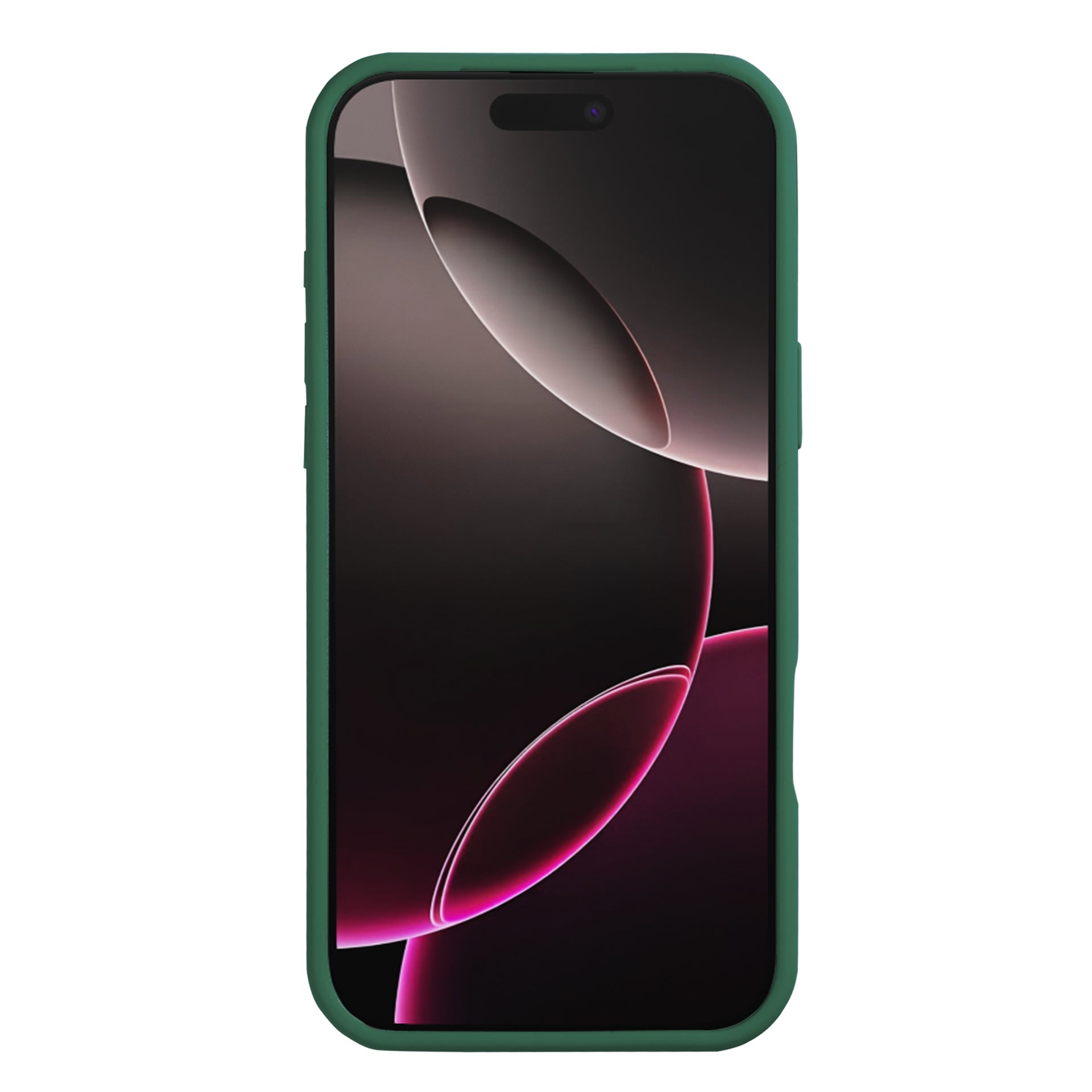 Rixus Soft TPU Phone Case With MagSafe Compatible For Apple iPhone 17 Pro Max Dark Green