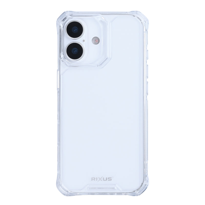 Rixus Armor-X Anti Shock Case For iPhone 17 Transparant