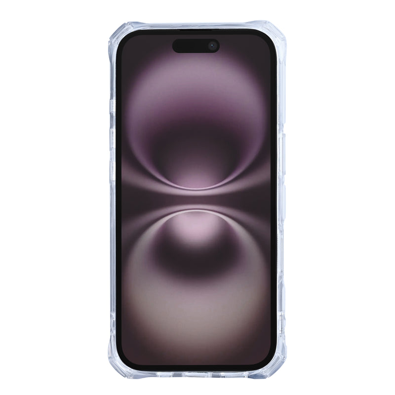 Rixus Armor-X Anti Shock Case For iPhone 17 Transparant