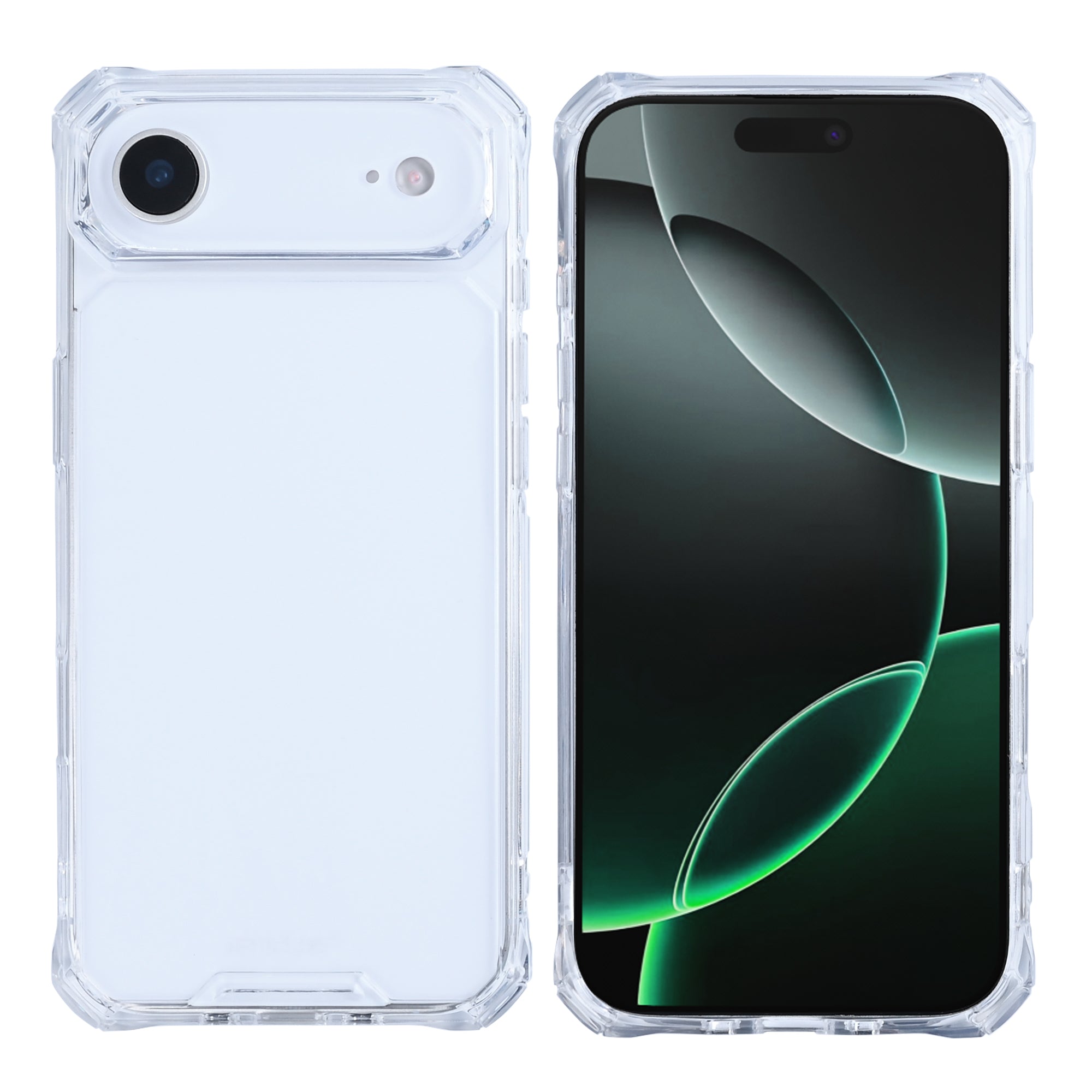 Rixus Armor-X Anti Shock Case For Apple iPhone 17 Air Transparent