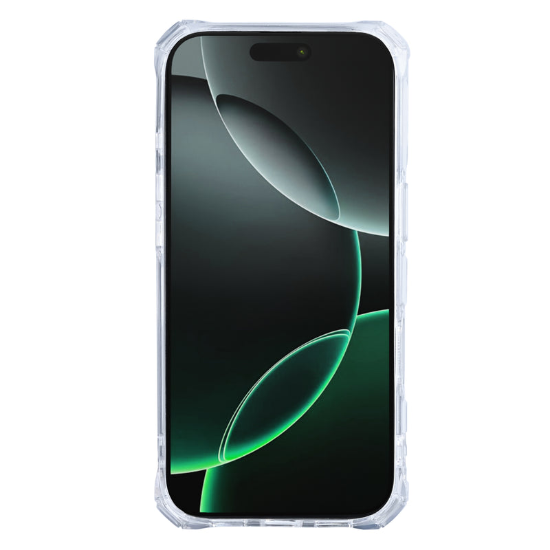 Rixus Armor-X Anti Shock Case For iPhone 17 Pro Max Transparant