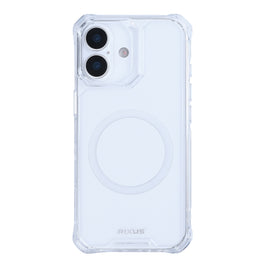 Rixus Armor-X Anti Shock Case With MagSafe Compatible For Apple iPhone 17 Transparent