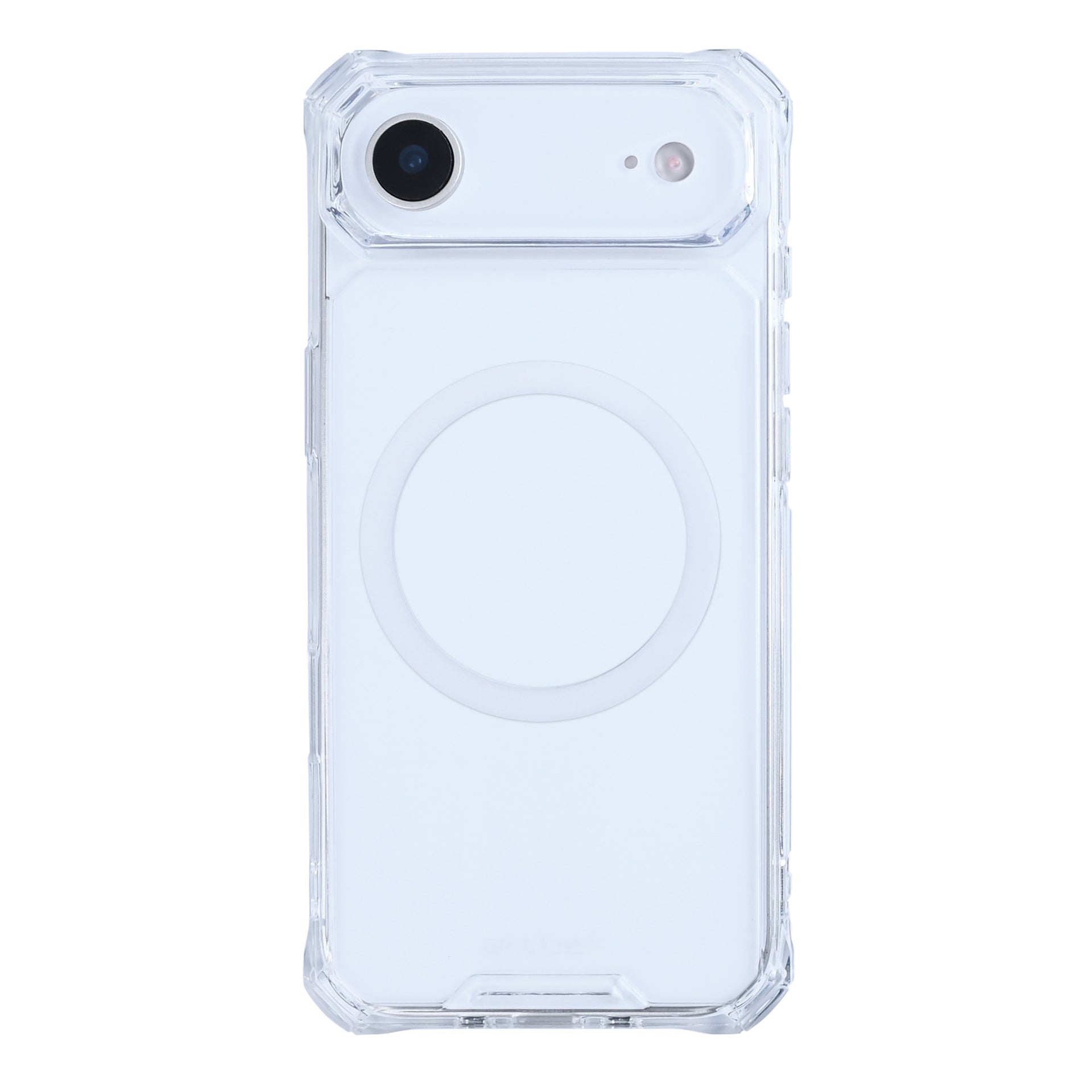 Rixus Armor-X Anti Shock Case With MagSafe Compatible For Apple iPhone 17 Air Transparent