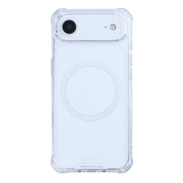 Rixus Armor-X Anti Shock Case With MagSafe Compatible For Apple iPhone 17 Air Transparent