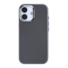 Rixus Mag Carbon With MagSafe Compatible For Apple iPhone 17 Titanium Grey