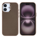 Rixus Mag Carbon With MagSafe For Apple iPhone 17 Brown