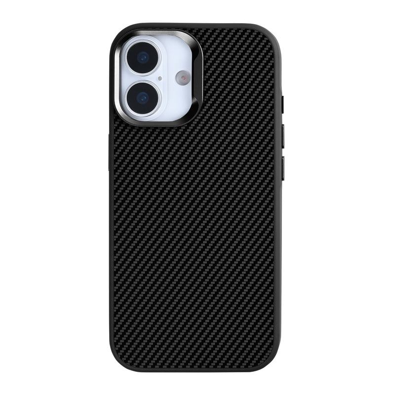 Rixus Mag Carbon With MagSafe For iPhone 17 Titanium Black