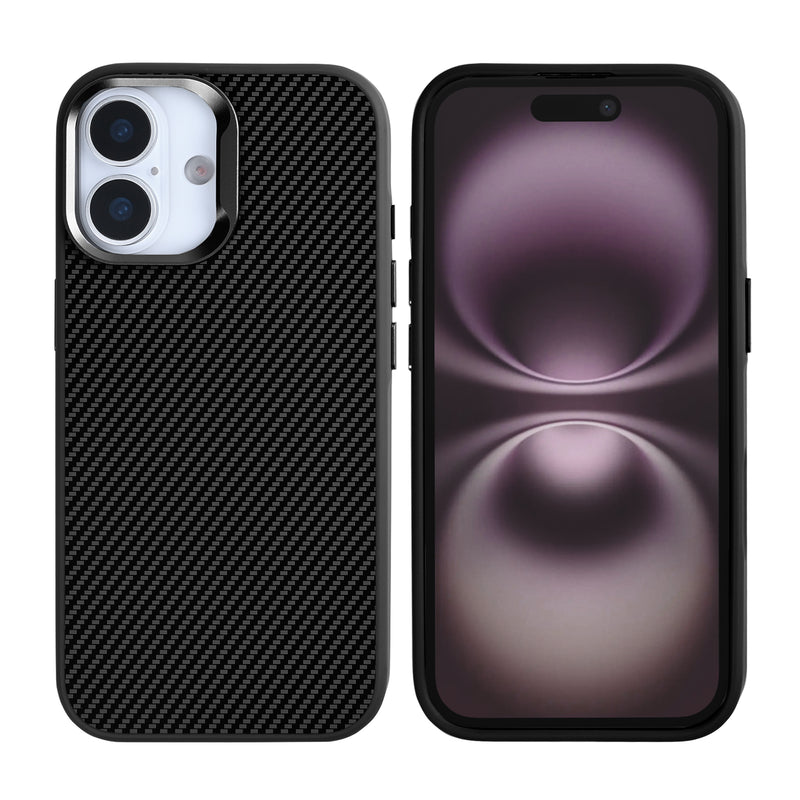 Rixus Mag Carbon With MagSafe For iPhone 17 Titanium Black