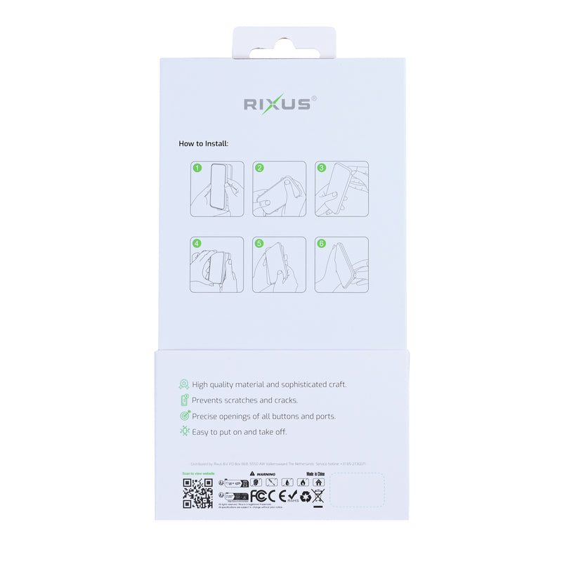 Rixus Mag Carbon With MagSafe For iPhone 17 Pro Brown