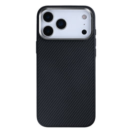 Rixus Mag Carbon With MagSafe Compatible For Apple iPhone 17 Pro Titanium Black