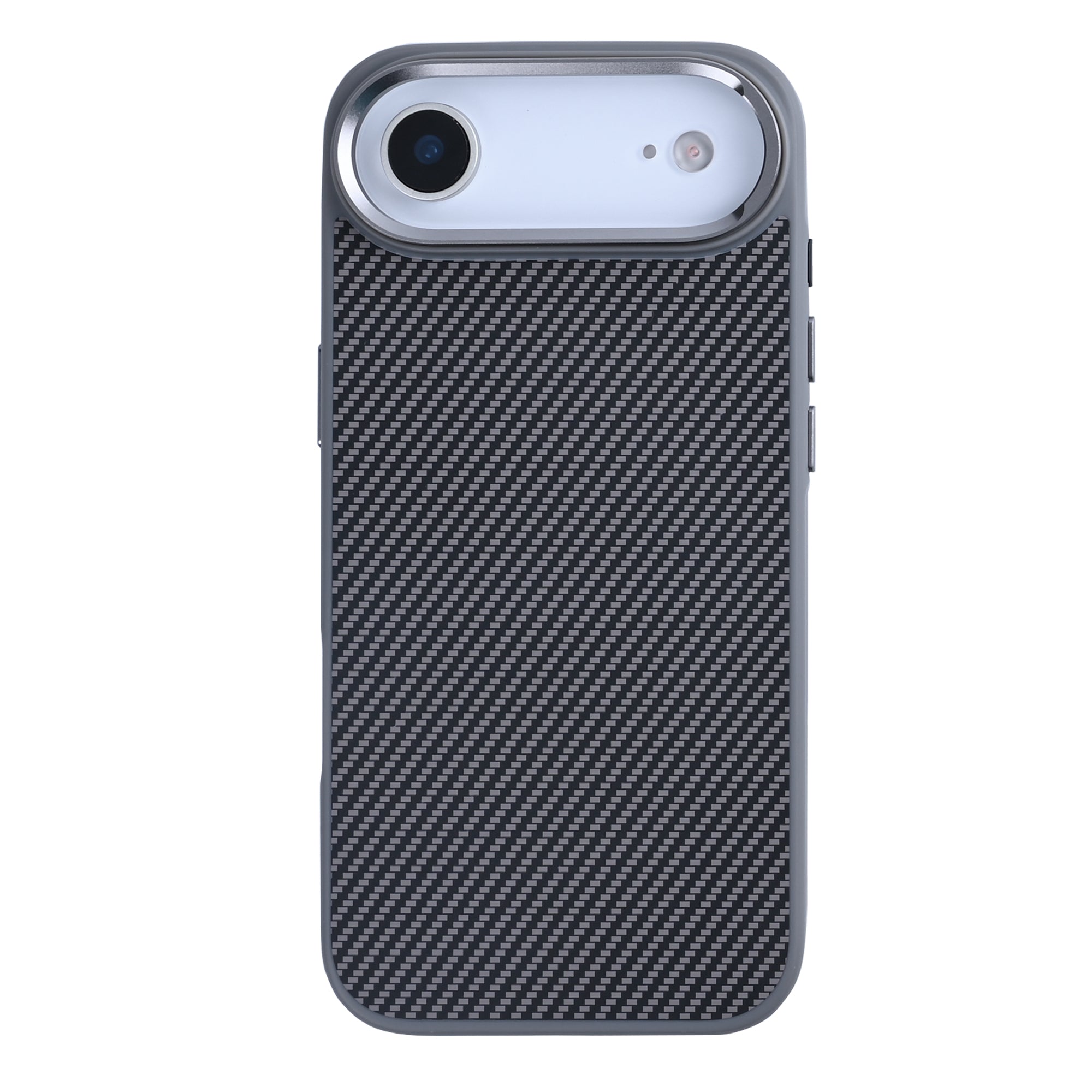 Rixus Mag Carbon With MagSafe Compatible For Apple iPhone 17 Air Titanium Grey