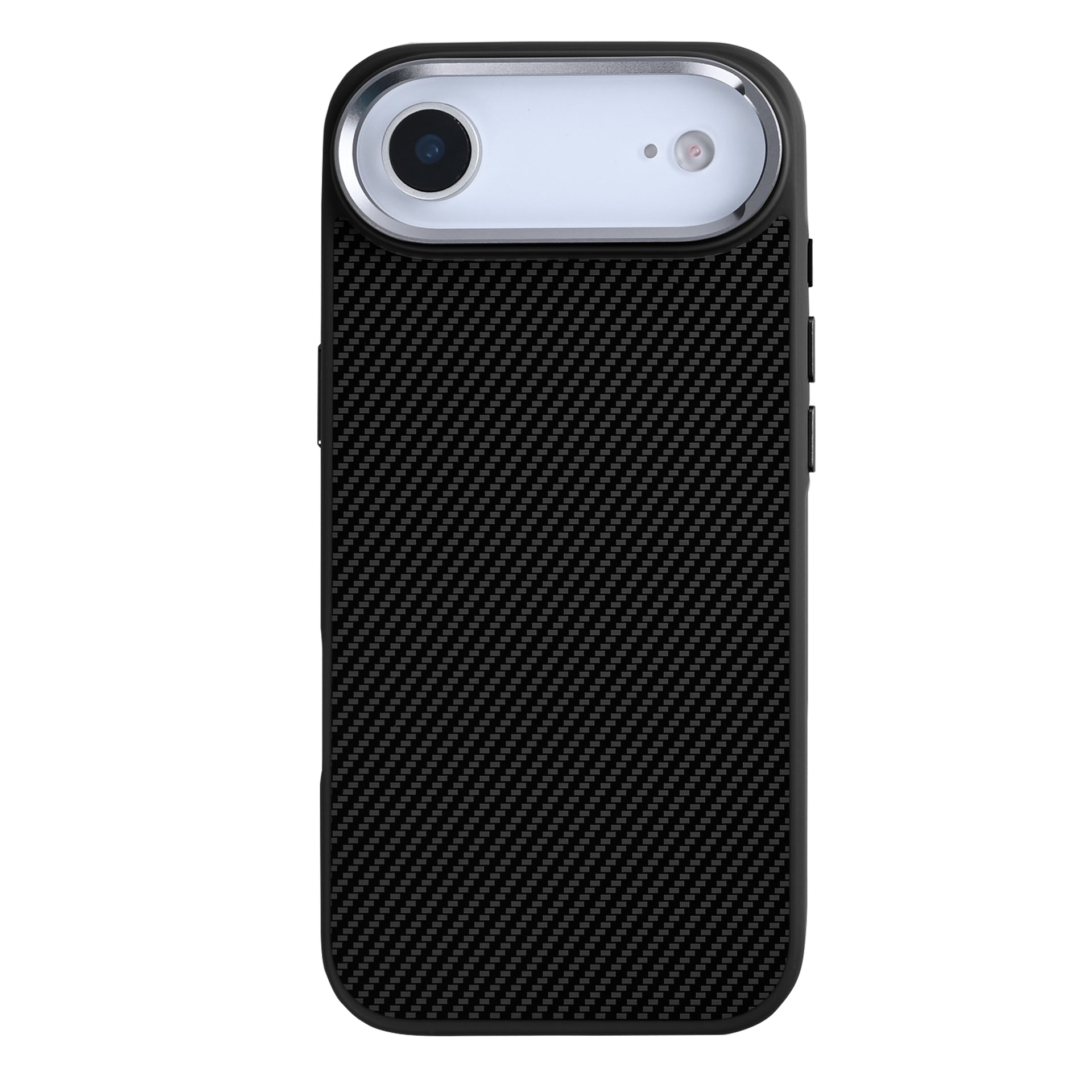 Rixus Mag Carbon With MagSafe Compatible For Apple iPhone 17 Air Titanium Black