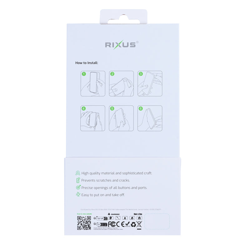 Rixus Mag Carbon With MagSafe For iPhone 17 Pro Max Titanium Grey
