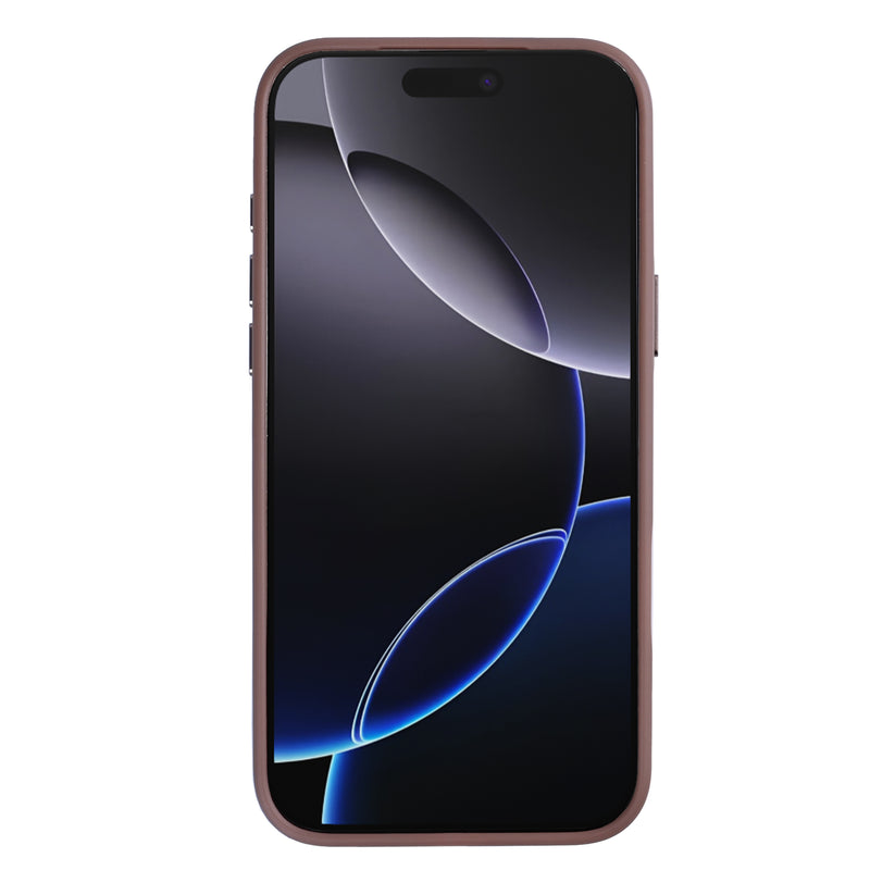 Rixus Mag Carbon With MagSafe For iPhone 17 Pro Max Brown