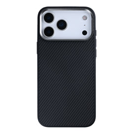 Rixus Mag Carbon With MagSafe Compatible For Apple iPhone 17 Pro Max Titanium Black