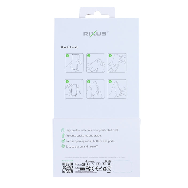 Rixus Mag Carbon With MagSafe For Apple iPhone 17 Pro Max Titanium Black