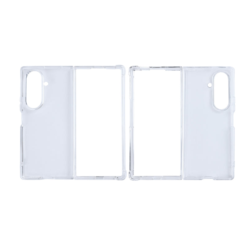 Rixus Anti-Burst Case For Samsung Galaxy Z Fold 7 Transparent
