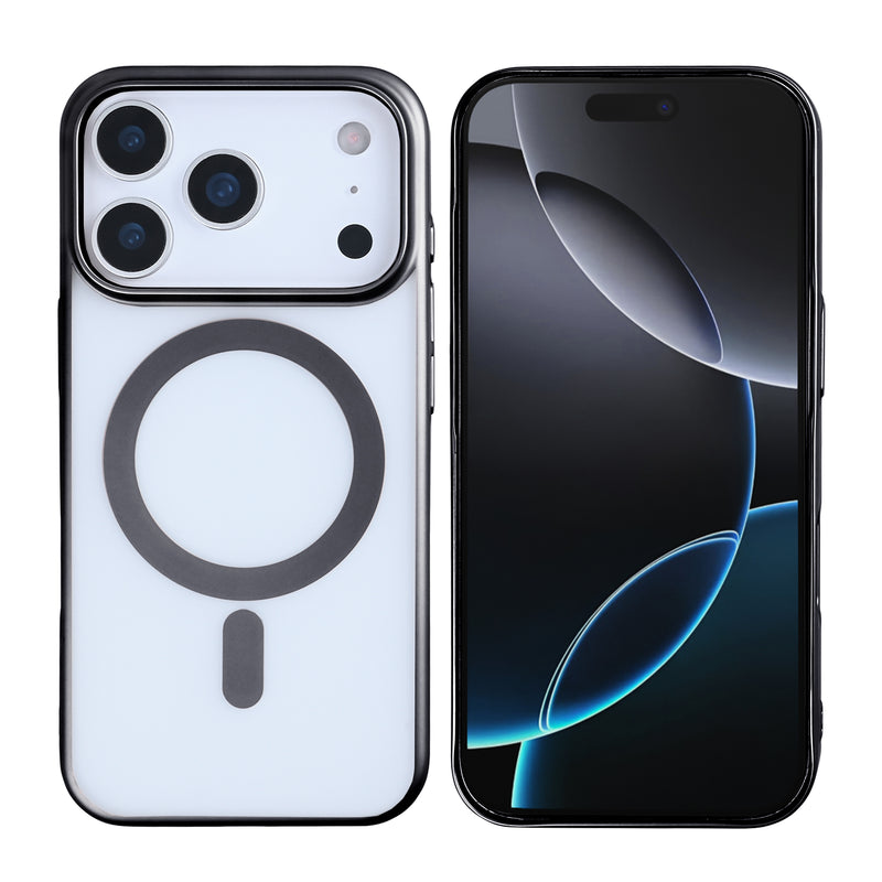 Rixus Instinct Mag Case For iPhone 17 Pro Black