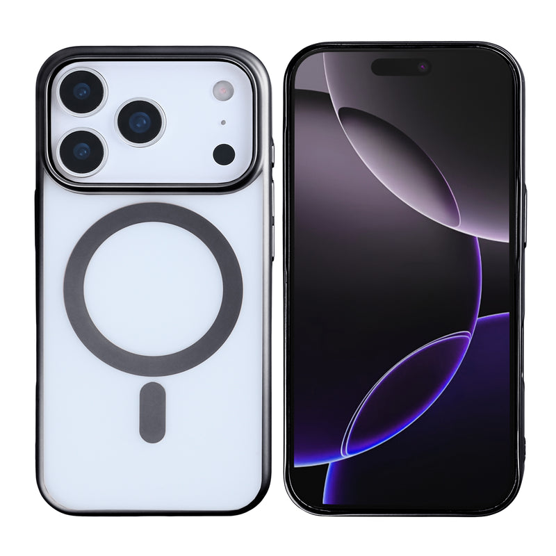 Rixus Instinct Mag Case For iPhone 17 Pro Max Black