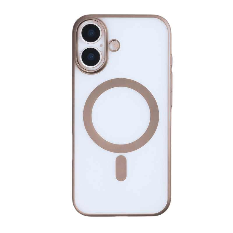 Rixus Instinct Mag Case For iPhone 17 Desert Titanium
