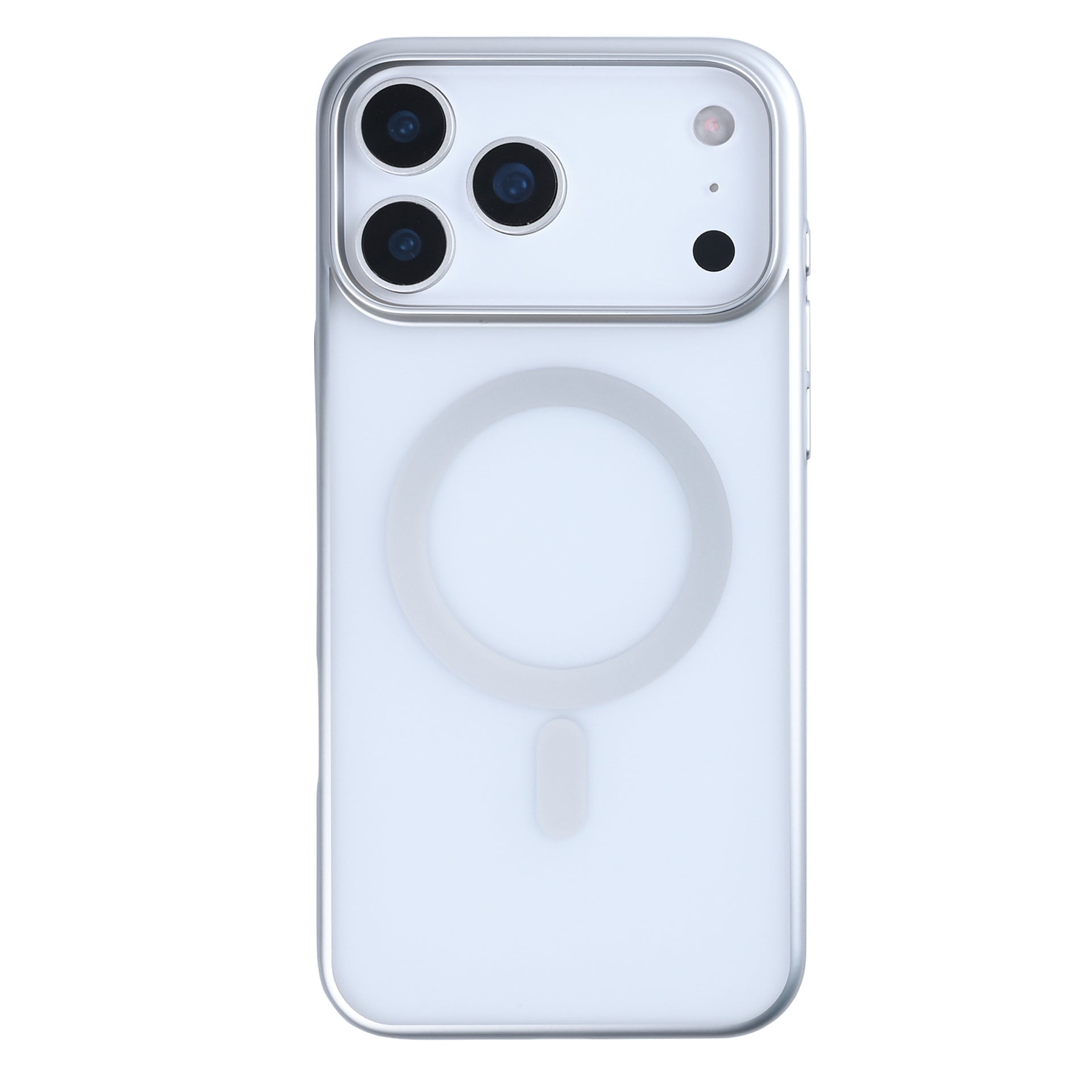 Rixus Instinct Mag Case For Apple iPhone 17 Pro Max Silver