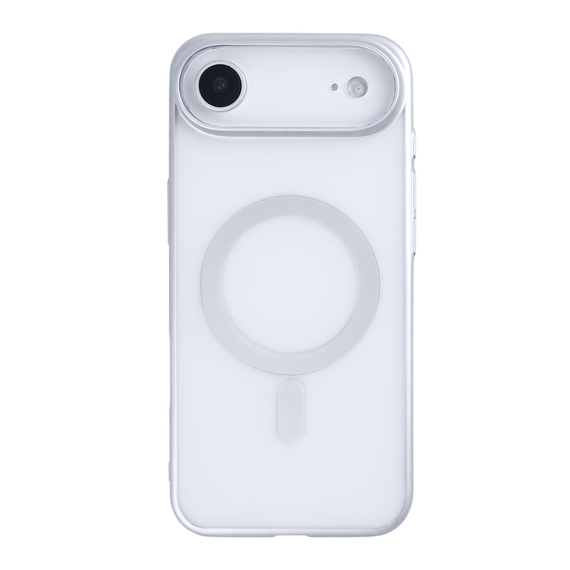 Rixus Instinct Mag Case For iPhone 17 Air Silver