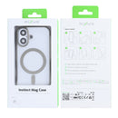 Rixus Instinct Mag Case For Apple iPhone 17 Titanium Grey