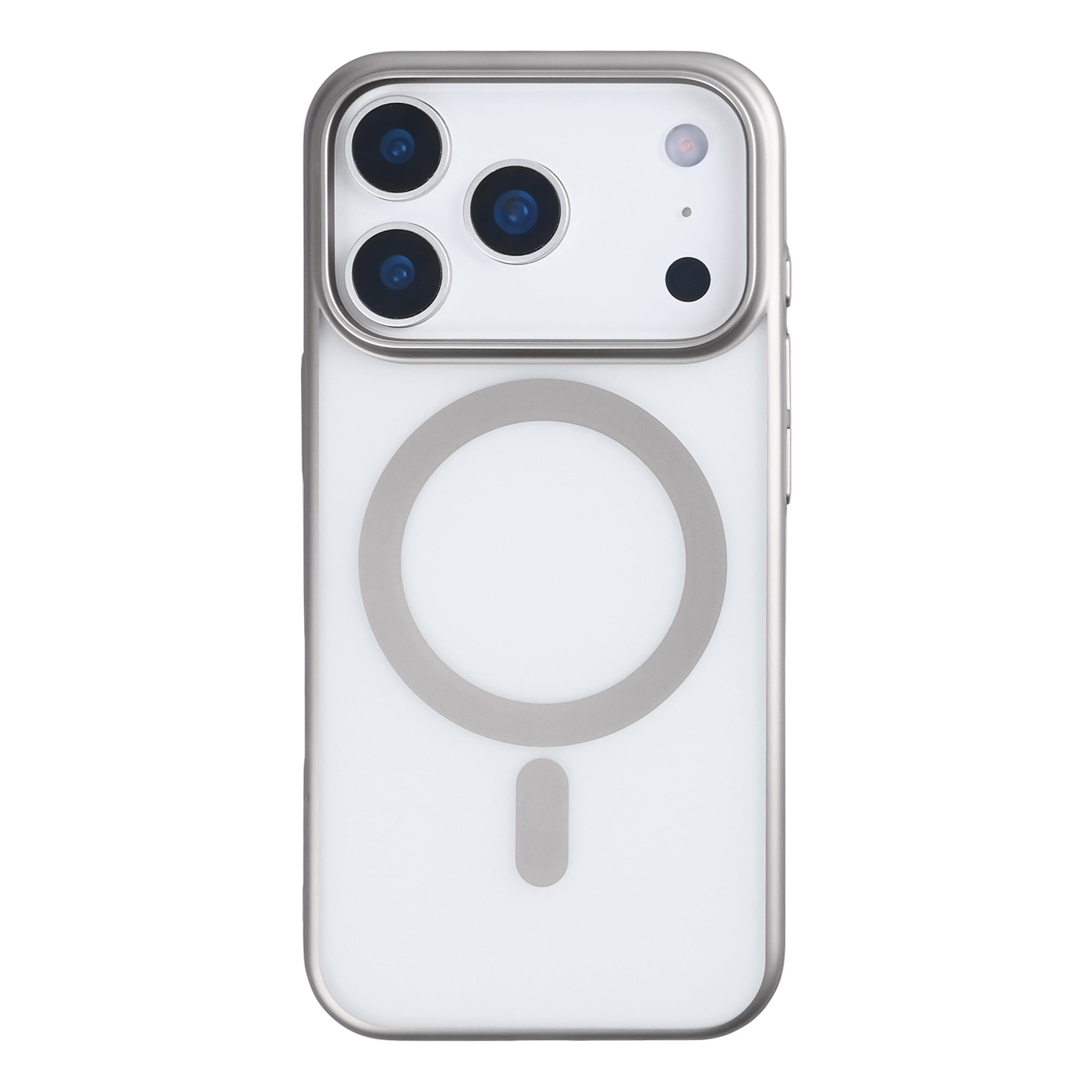 Rixus Instinct Mag Case For Apple iPhone 17 Pro Titanium Grey