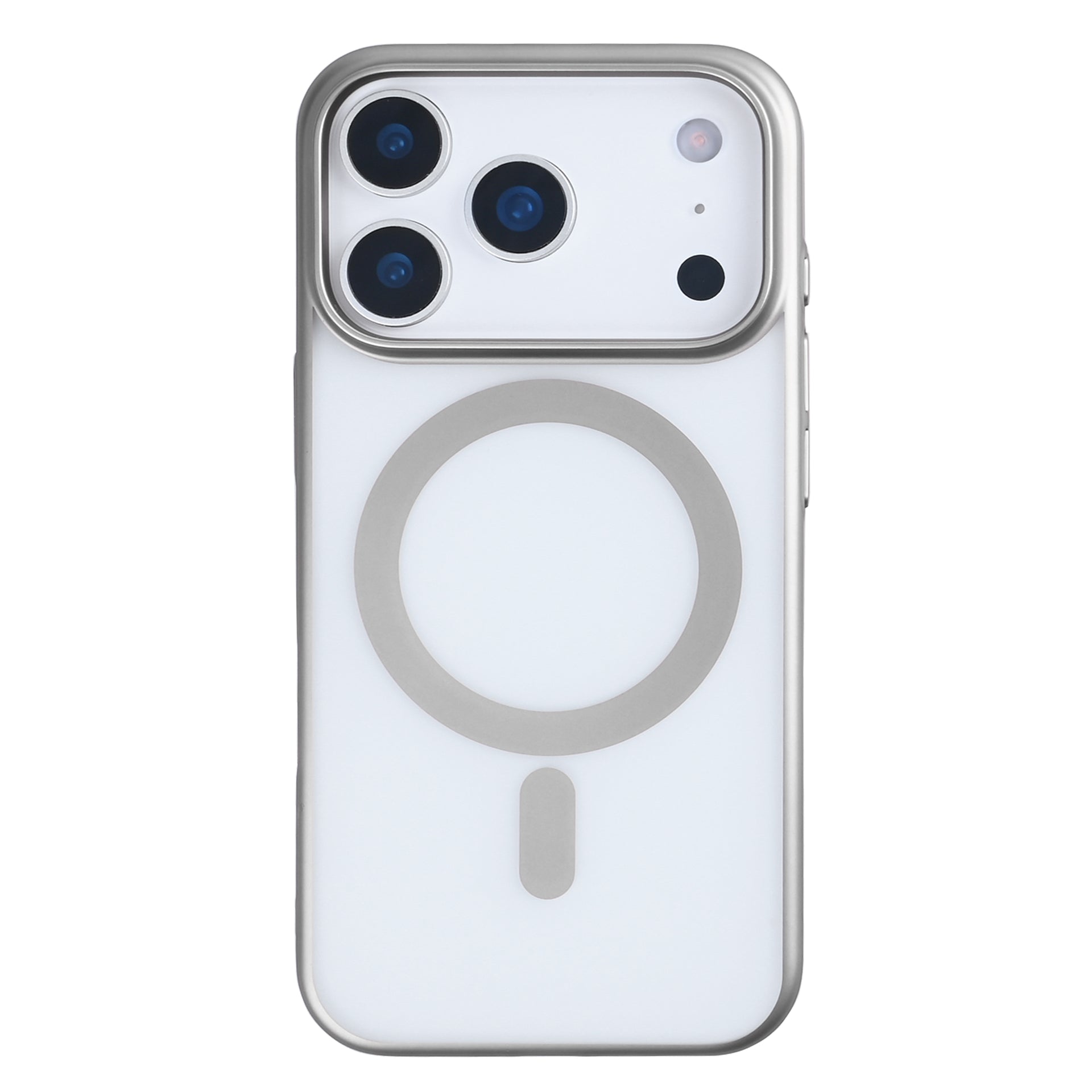 Rixus Instinct Mag Case For Apple iPhone 17 Pro Max Titanium Grey