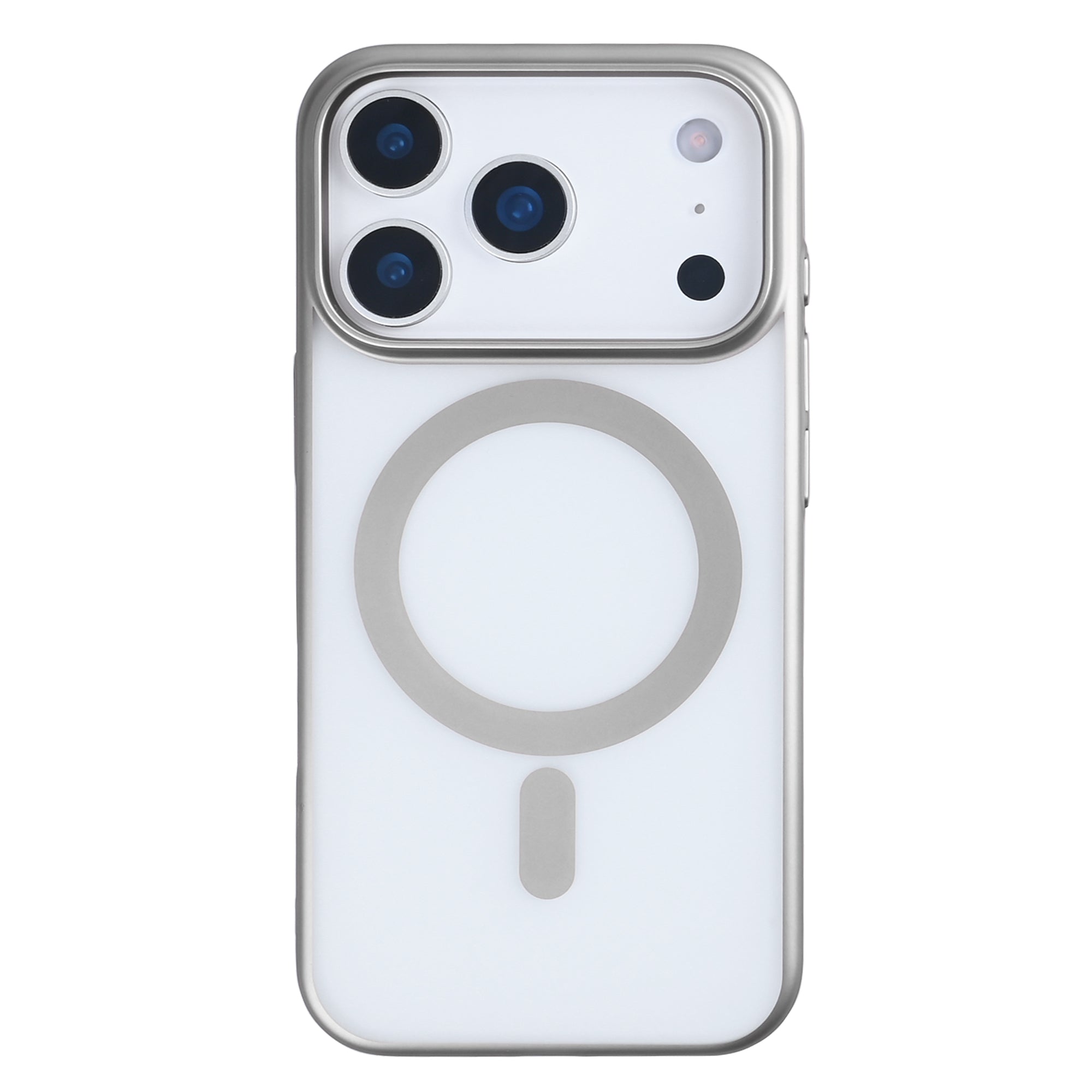 Rixus Instinct Mag Case For Apple iPhone 17 Pro Max Titanium Grey