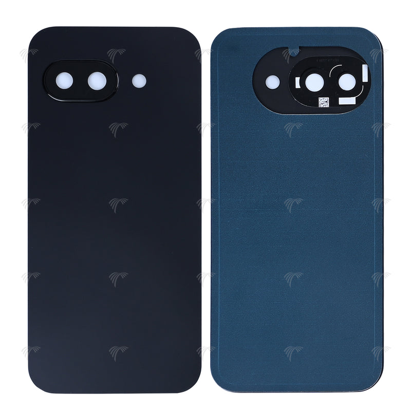 Google Pixel 9a (GTF7P) Back Cover Obsidion Black With Lens OEM