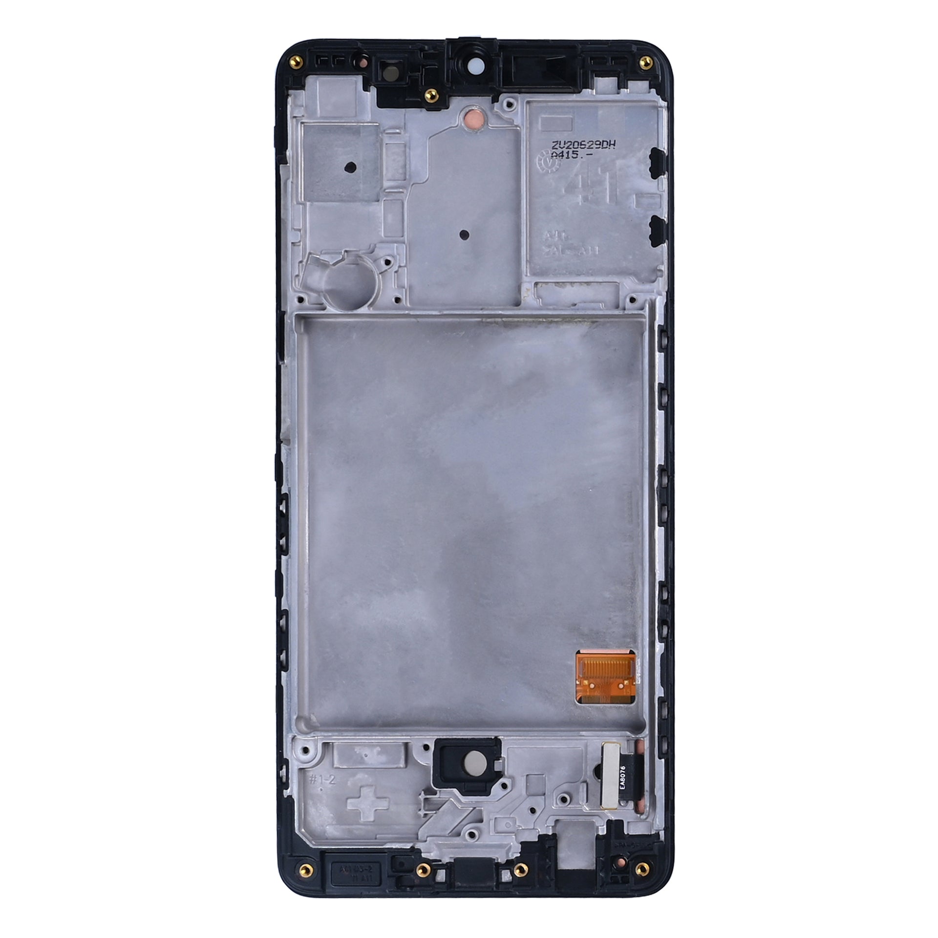 Samsung Galaxy A41 A415F Display And Digitizer With Frame Prism Crush Black Refurbished