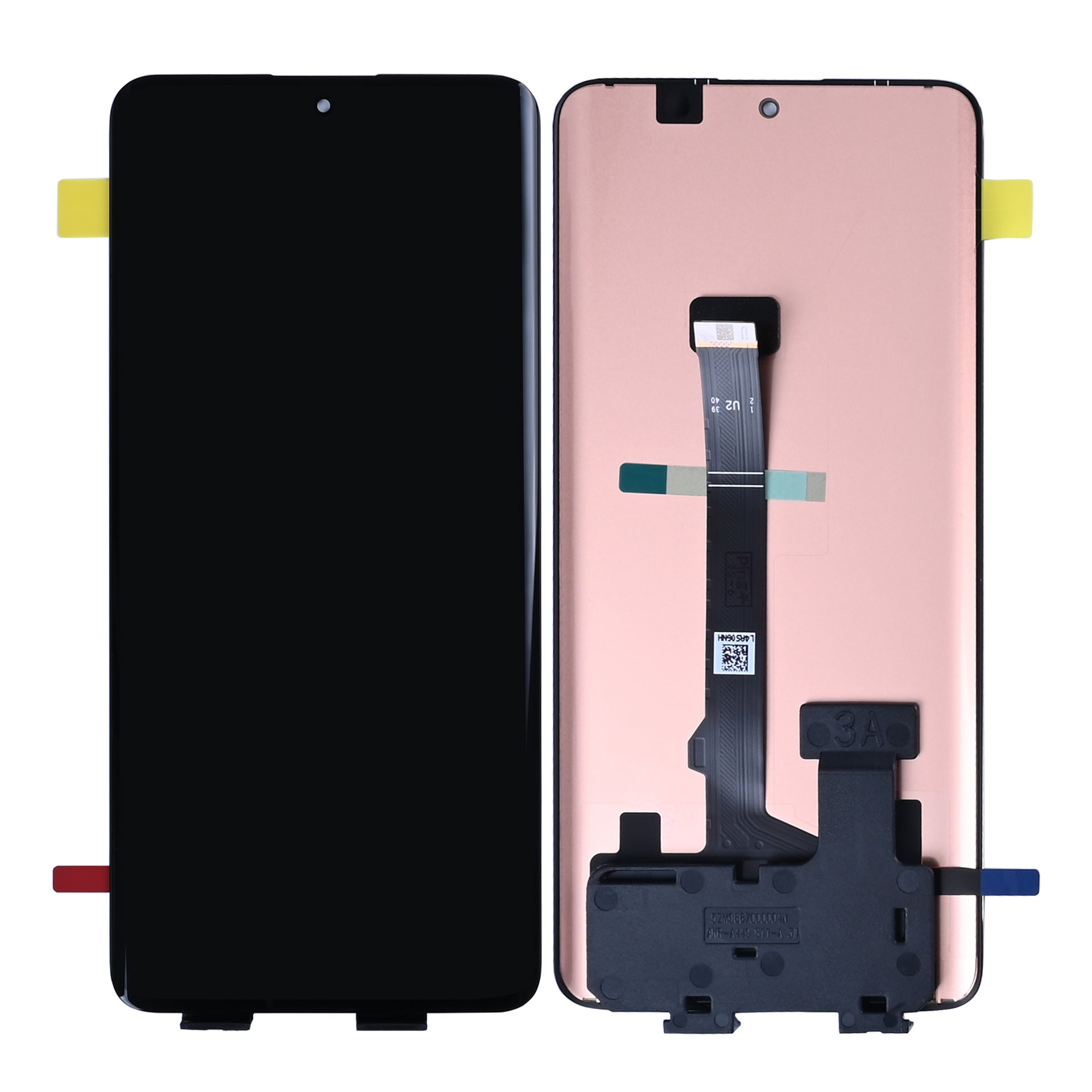 Xiaomi Poco X7 Display And Digitizer Without Frame Black Service Pack