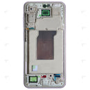 Samsung Galaxy A35 A356B Middle Frame Lilac Purple OEM