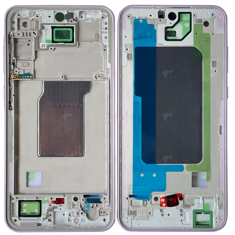 Samsung Galaxy A35 A356B Middle Frame Lilac Purple OEM