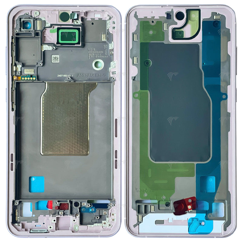Samsung Galaxy A55 5G A556B Middle Frame Lilac Purple OEM