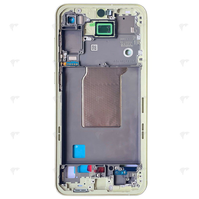 Samsung Galaxy A55 5G A556B Middle Frame Lemon Yellow OEM