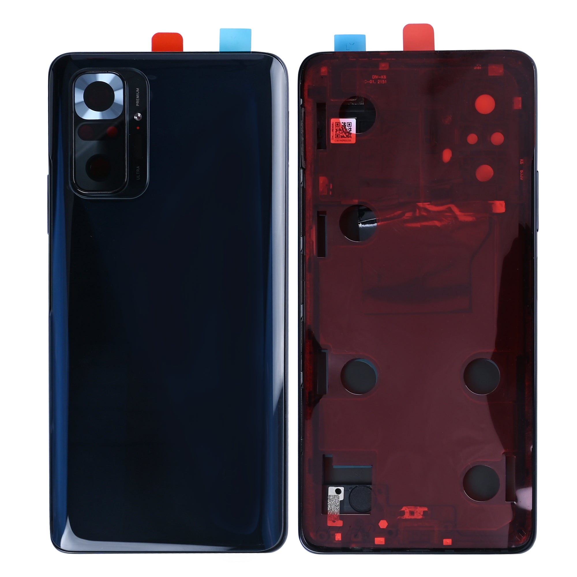 Xiaomi Redmi Note 10 Pro Back Cover With Lens Onyx Gray OEM