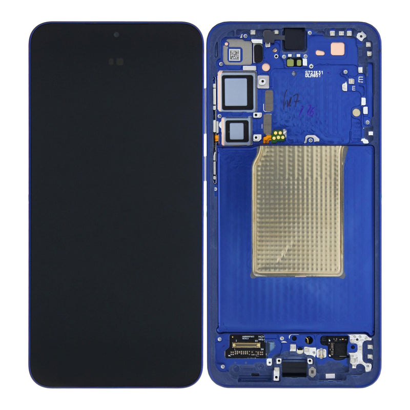 Samsung Galaxy S25 Plus S936B Display And Digitizer With Frame Navy Service Pack