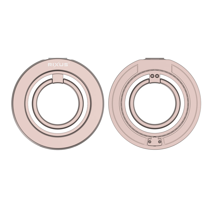 Rixus RXPH30G MagGo Magnetic Ring Holder Titanium Gold