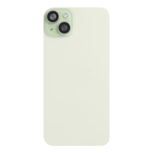 For Apple iPhone 15 Back Glass With NFC, Enlarged Camera Frame Green Pulled