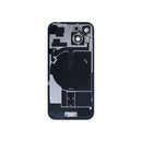 For Apple iPhone 15 Back Glass With NFC, Enlarged Camera Frame Green Pulled