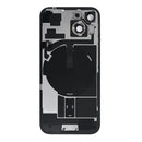 For Apple iPhone 15 Back Glass With NFC, Enlarged Camera Frame Black Pulled