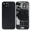For Apple iPhone 15 Back Glass With NFC, Enlarged Camera Frame Black Pulled