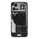 For Apple iPhone 15 Back Glass With NFC, Enlarged Camera Frame Pink Pulled